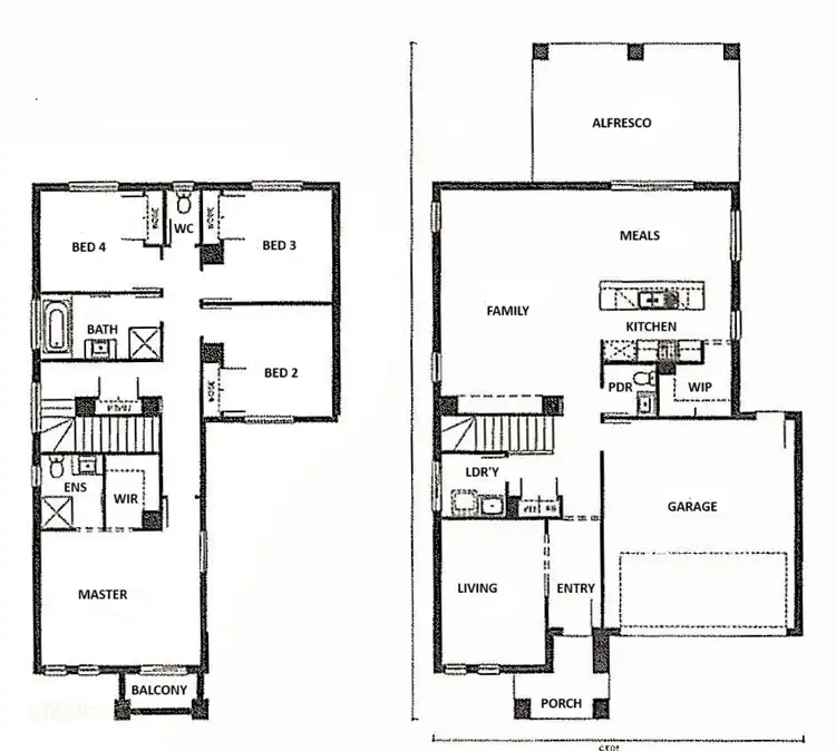Floorplan of Homely house listing, 24 Capodanno Street, Point Cook VIC 3030