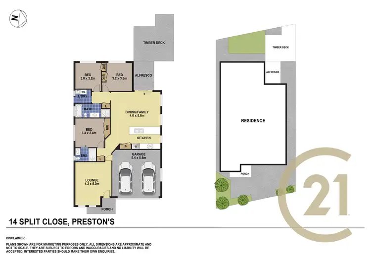 Floorplan of Homely house listing, 14 Split Close, Prestons NSW 2170