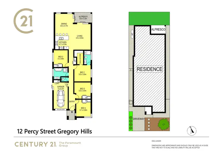 Floorplan of Homely house listing, 12 Percy Street, Gregory Hills NSW 2557