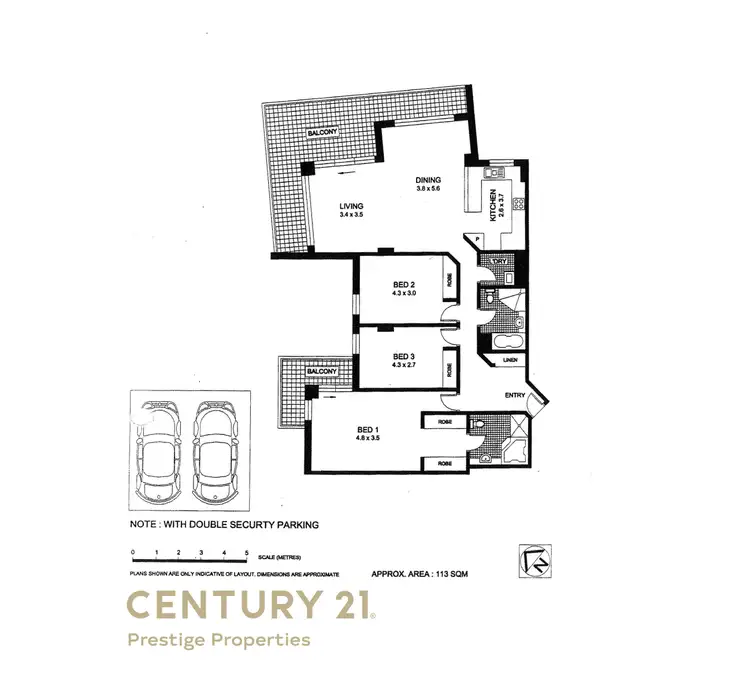 Floorplan of Homely apartment listing, 606/32 Warayama Place, Rozelle NSW 2039