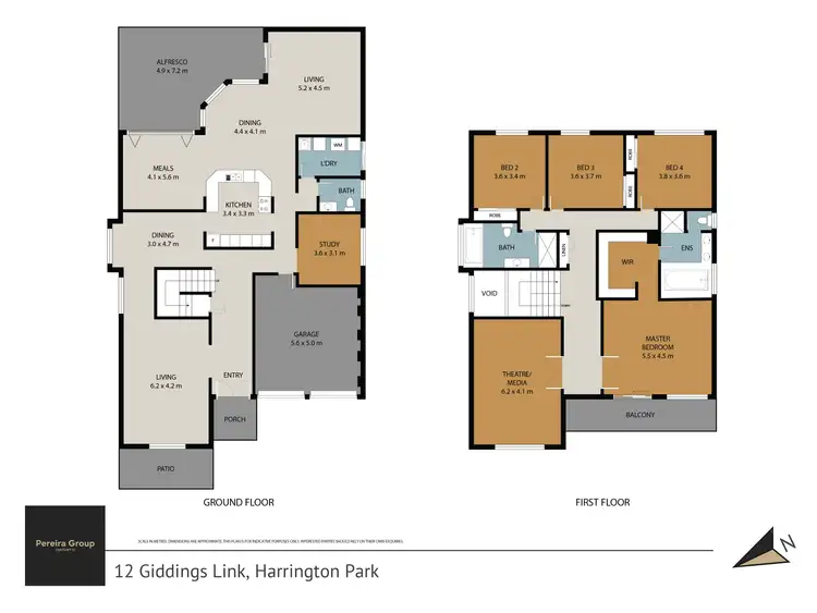 Floorplan of Homely house listing, 12 Giddings Link, Harrington Park NSW 2567