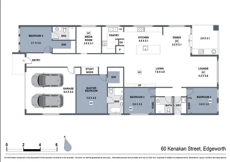Floorplan of Homely house listing, 60 Kenakan Street, Edgeworth NSW 2285
