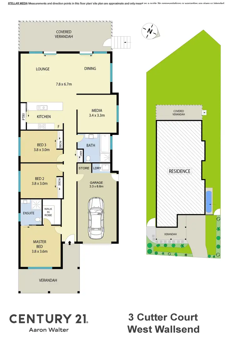 Floorplan of Homely house listing, 3 Cutter Court, West Wallsend NSW 2286