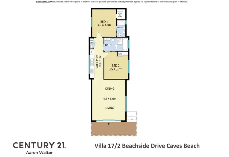 Floorplan of Homely house listing, 2 Beachside Drive, Caves Beach NSW 2281