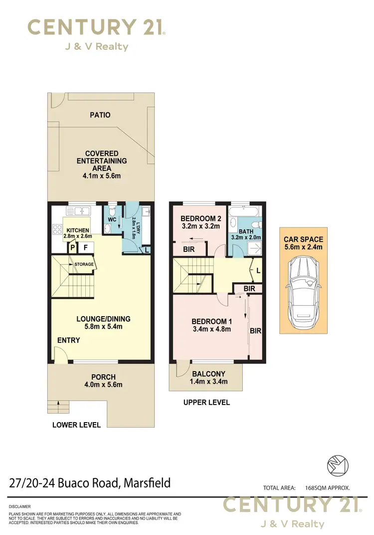 Floorplan of Homely townhouse listing, 27/20-24 Busaco Road, Marsfield NSW 2122