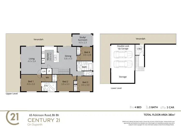 Floorplan of Homely house listing, 65 Atkinson Road, Bli Bli QLD 4560