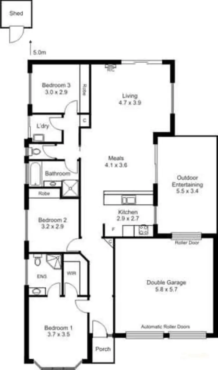 Floorplan of Homely house listing, 31 Gemini Drive, Munno Para West SA 5115
