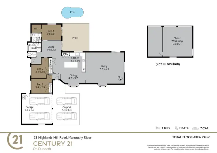 Floorplan of Homely house listing, 23 Highlands Hill Road, Maroochy River QLD 4561