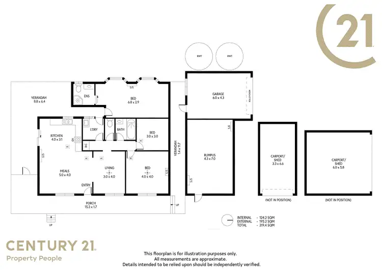 Floorplan of Homely house listing, 2 Tatura Avenue, Two Wells SA 5501