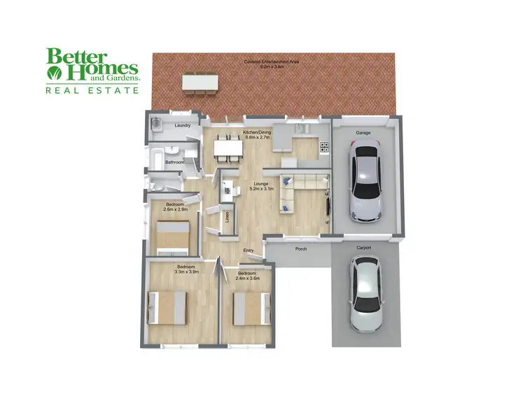 Floorplan of Homely villa listing, 7/31 Perigee Close, Doonside NSW 2767
