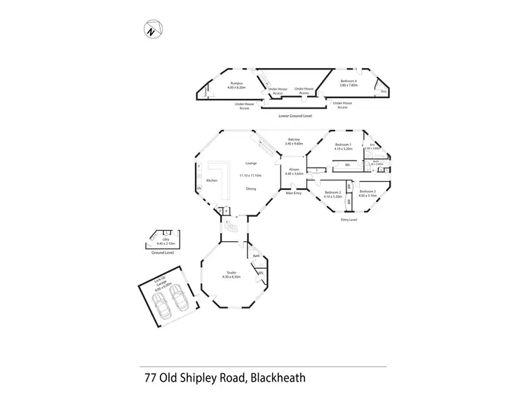 Floorplan of Homely house listing, 77 Old Shipley Road, Blackheath NSW 2785