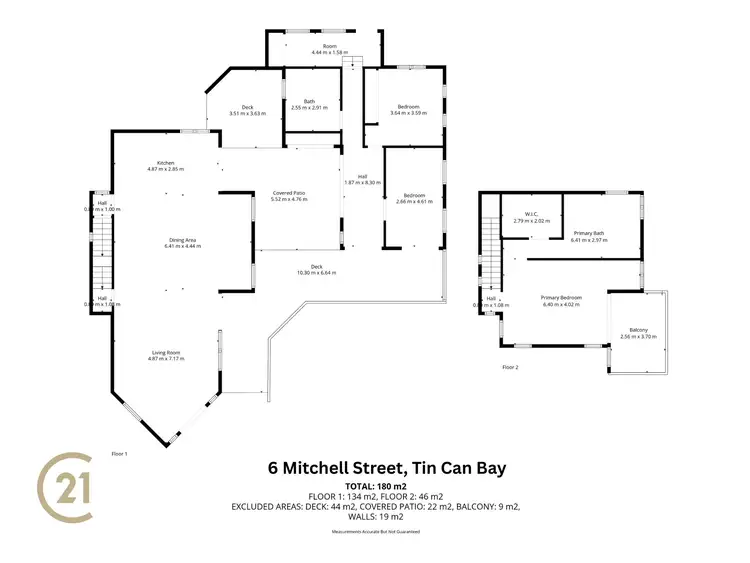 Floorplan of Homely house listing, 6 Mitchell Street, Tin Can Bay QLD 4580