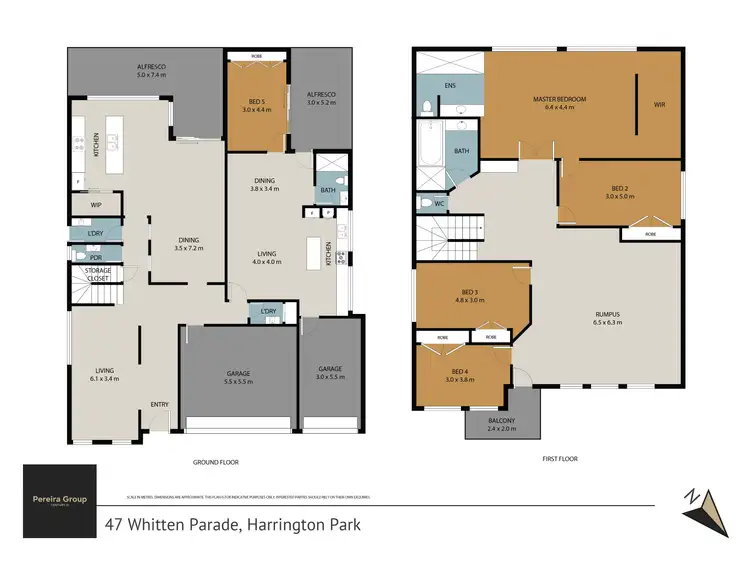 Floorplan of Homely house listing, 47 Whitten Parade, Harrington Park NSW 2567