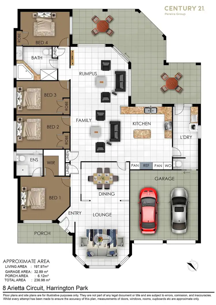 Floorplan of Homely house listing, 8 Arietta Circuit, Harrington Park NSW 2567