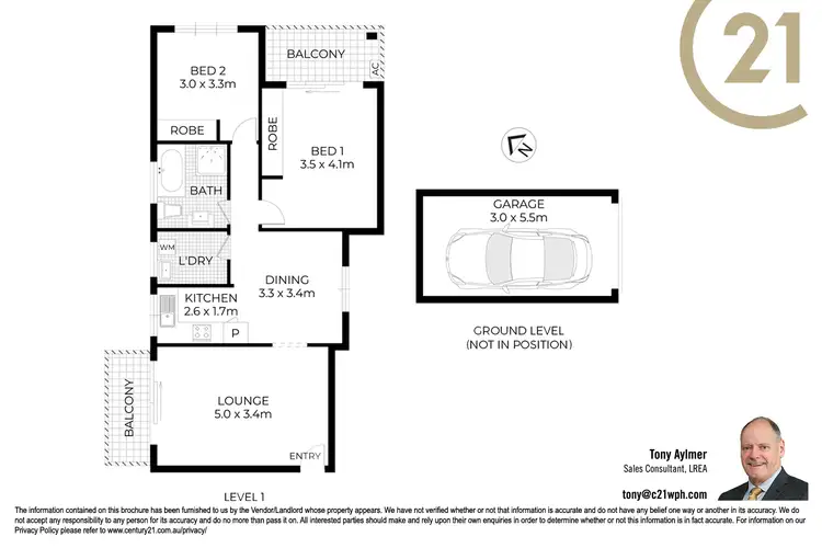 Floorplan of Homely unit listing, 7/104-106 Railway Street, Granville NSW 2142