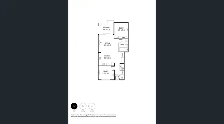 Floorplan of Homely apartment listing, 33/9 Arabella Court, Marden SA 5070