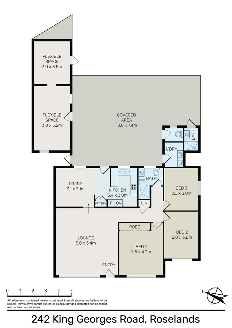 Floorplan of Homely house listing, 242 King Geoges Road, Roselands NSW 2196