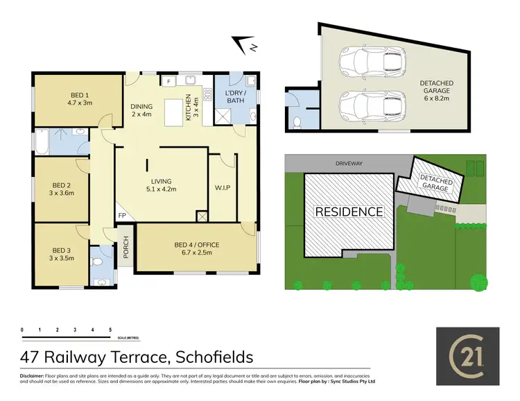Floorplan of Homely house listing, 47 Railway Terrace, Schofields NSW 2762