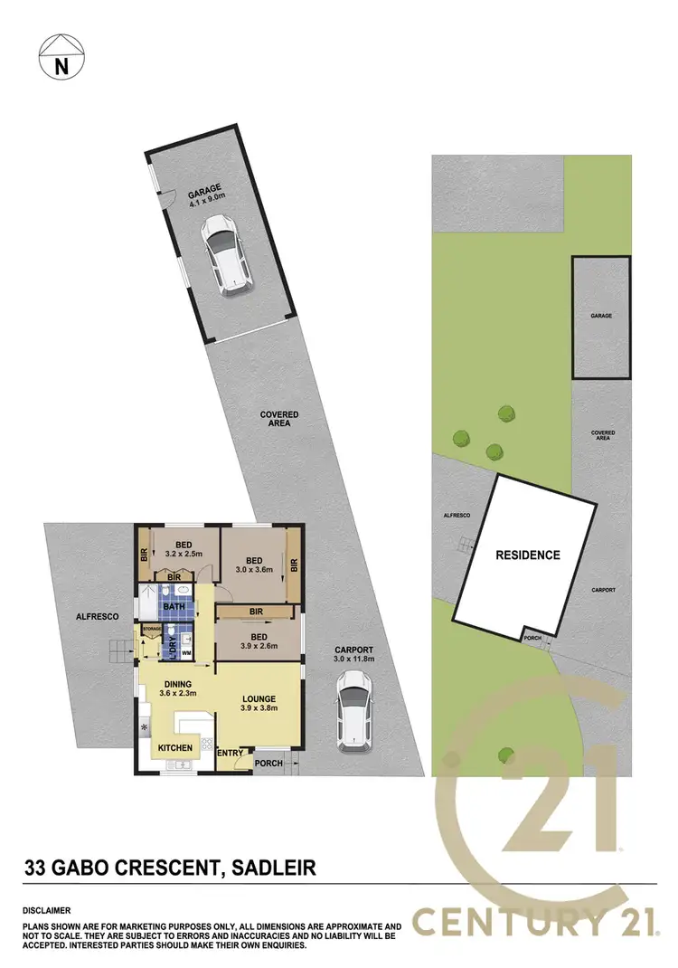 Floorplan of Homely house listing, 33 Gabo Crescent, Sadleir NSW 2168