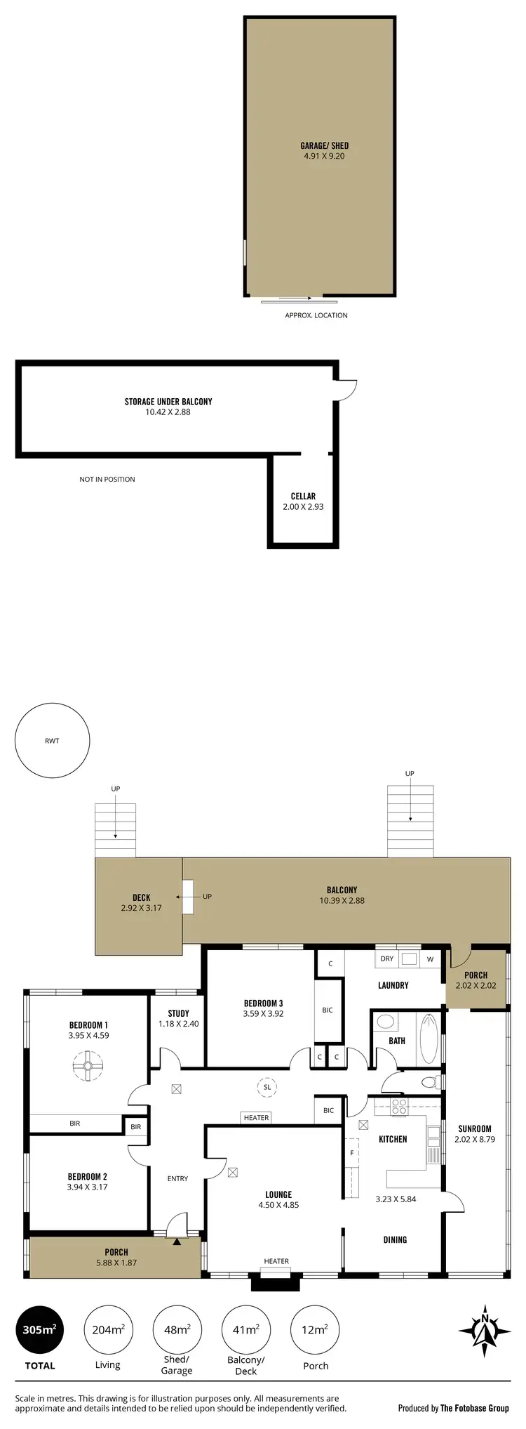 Floorplan of Homely house listing, 4 Riley Street, Lobethal SA 5241