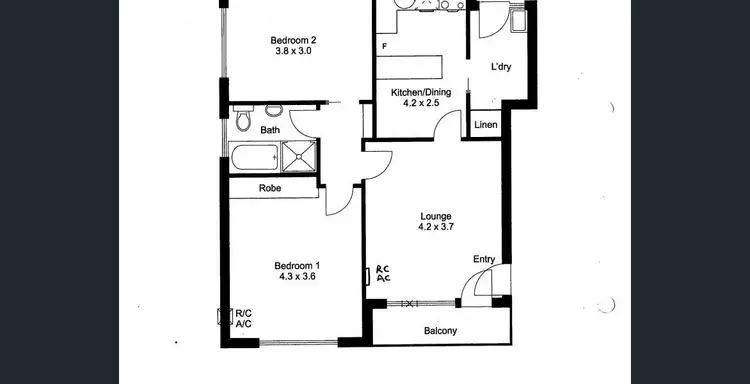Floorplan of Homely unit listing, 5/157 Fullarton Road, Rose Park SA 5067