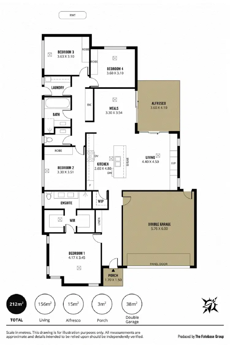 Floorplan of Homely house listing, 18 Sunflower Boulevard, Virginia SA 5120