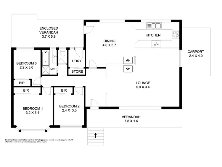 Floorplan of Homely house listing, 11 Hazelbrook Parade, Hazelbrook NSW 2779
