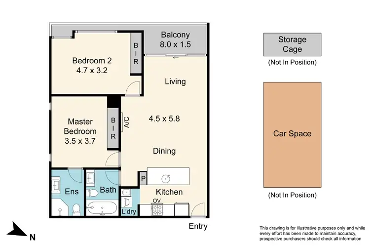 Floorplan of Homely apartment listing, 10/280 Blackburn Road, Glen Waverley VIC 3150