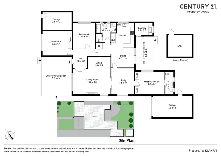 Floorplan of Homely house listing, 22 Newman Avenue, Carnegie VIC 3163