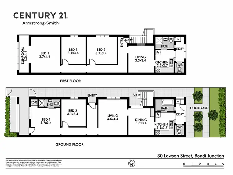 Floorplan of Homely house listing, 30 Lawson Street, Bondi Junction NSW 2022