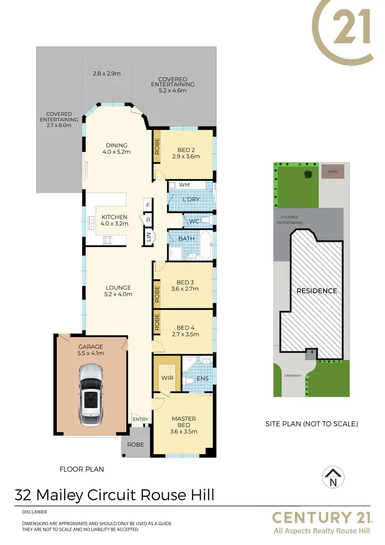 Floorplan of Homely house listing, 32 Mailey Circuit, Rouse Hill NSW 2155