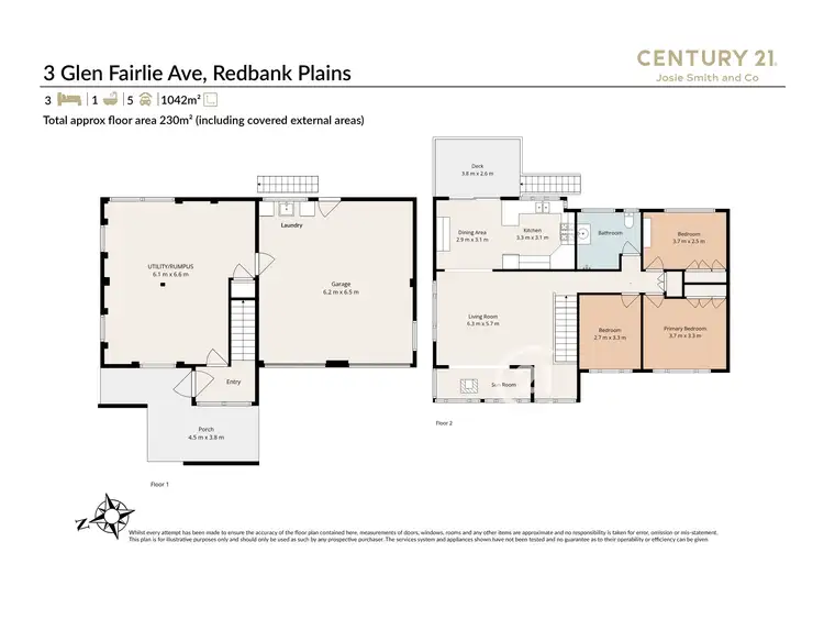 Floorplan of Homely house listing, 3 Glen Fairlie Avenue, Redbank Plains QLD 4301