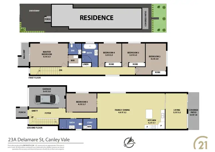 Floorplan of Homely house listing, 23A Delamere Street, Canley Vale NSW 2166
