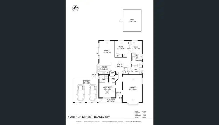 Floorplan of Homely house listing, 4 Arthur Street, Blakeview SA 5114
