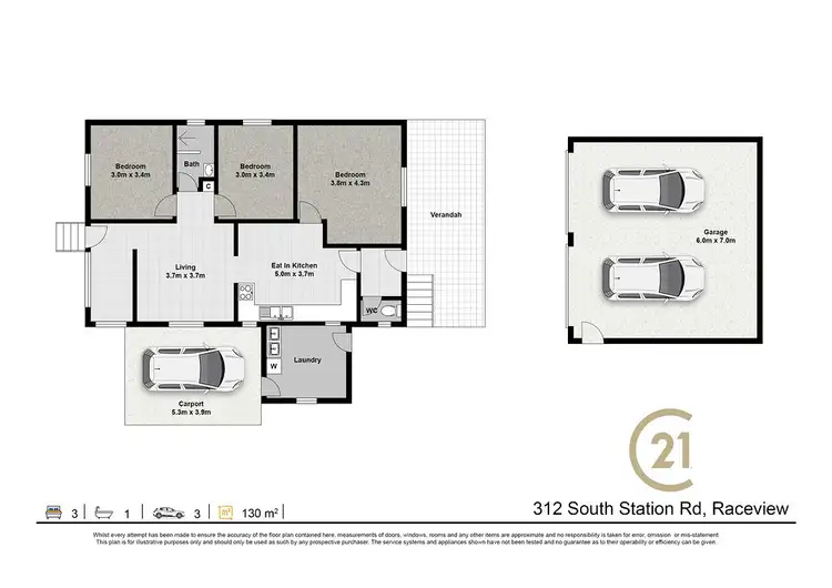 Floorplan of Homely house listing, 312 South Station Road, Raceview QLD 4305