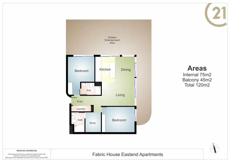 Floorplan of Homely apartment listing, Lot 15 163 & 169 - 185 Hunter Street, Newcastle NSW 2300