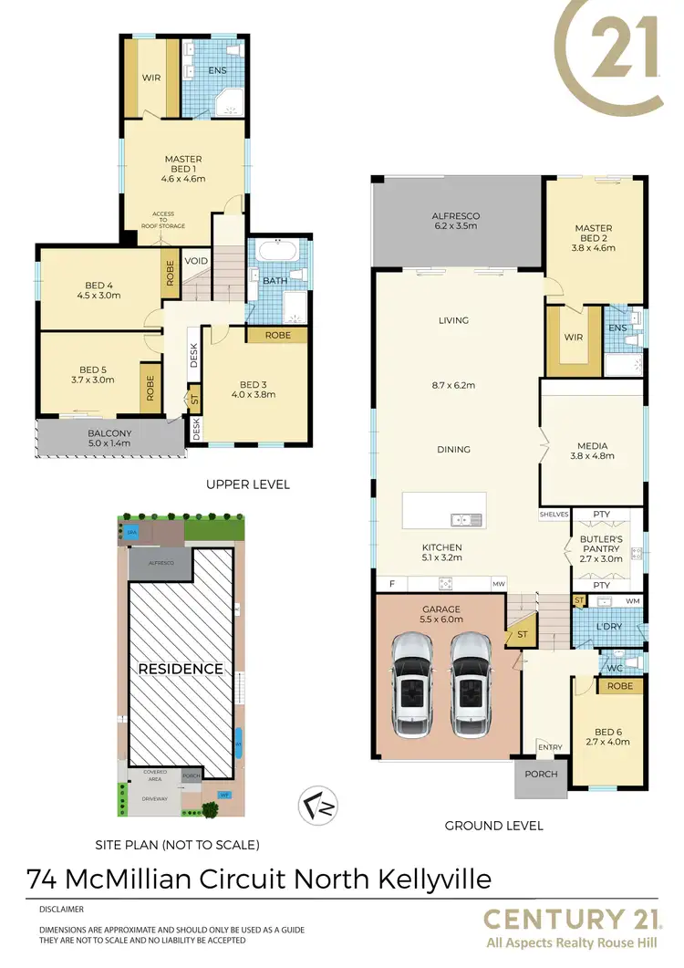 Floorplan of Homely house listing, 74 McMillian Circuit, North Kellyville NSW 2155