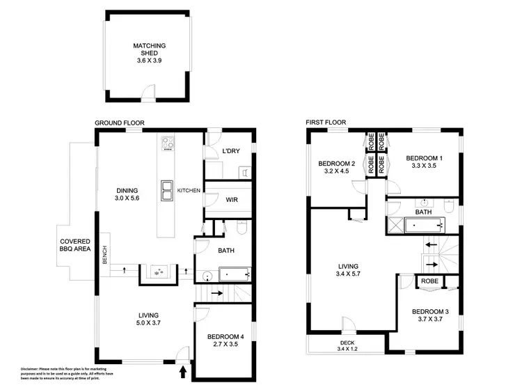 Floorplan of Homely house listing, 5 Albert Road, Hazelbrook NSW 2779