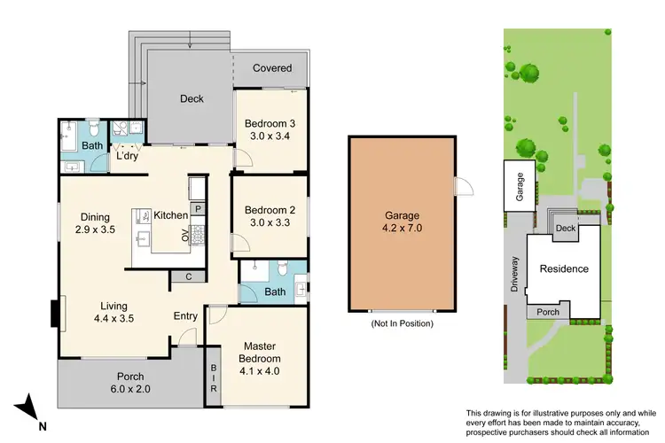 Floorplan of Homely house listing, 4 Curran Street, Oakleigh East VIC 3166