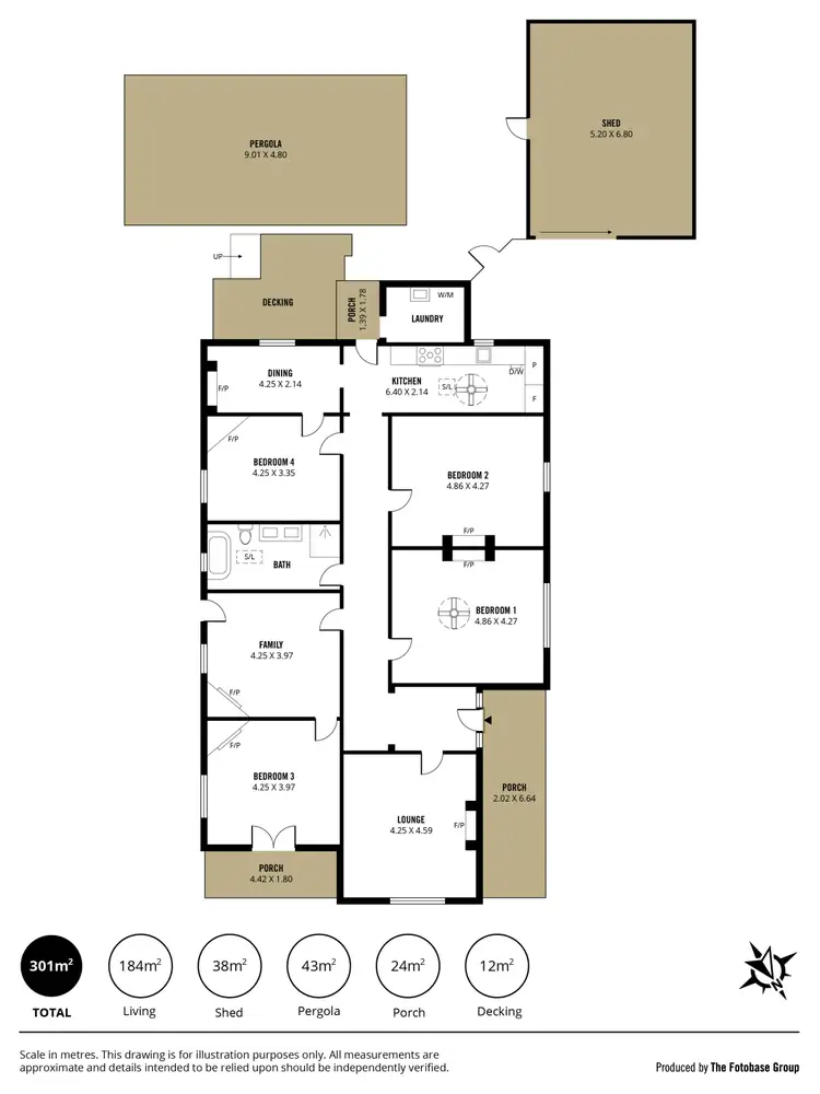 Floorplan of Homely house listing, 22 Derby Street, Semaphore SA 5019