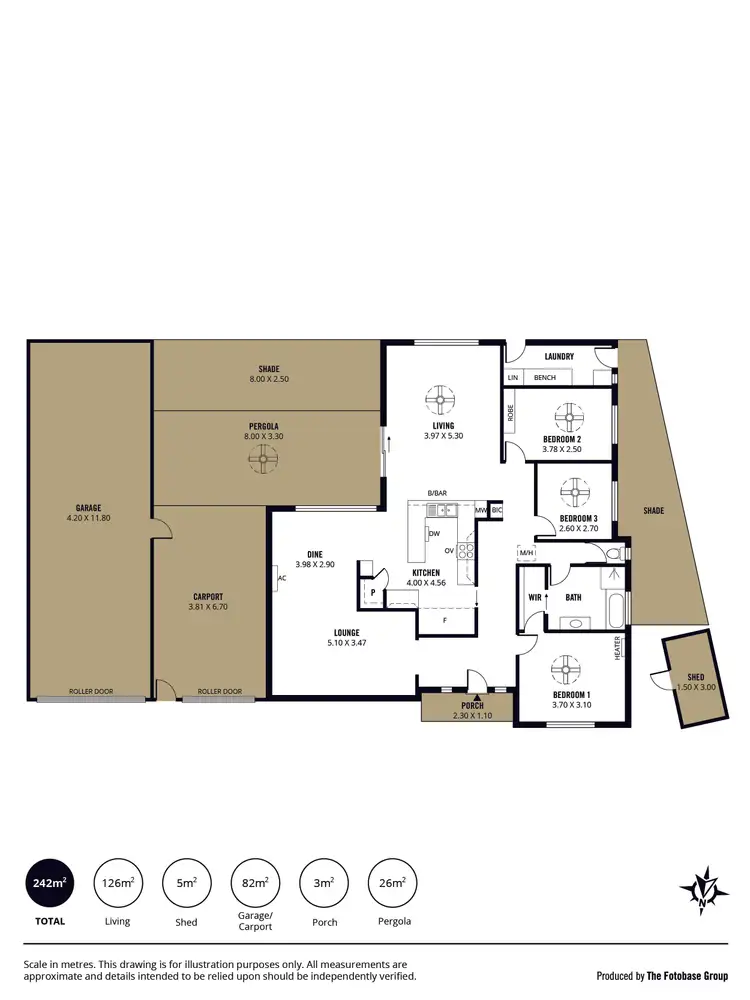 Floorplan of Homely house listing, 11 Read Court, North Haven SA 5018