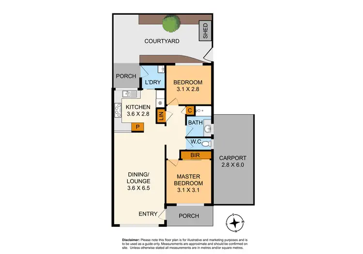 Floorplan of Homely unit listing, 22/36-44 Bourke Road, Oakleigh South VIC 3167