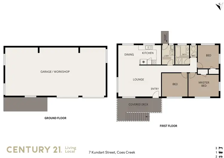 Floorplan of Homely house listing, 7 Kundart Street, Coes Creek QLD 4560