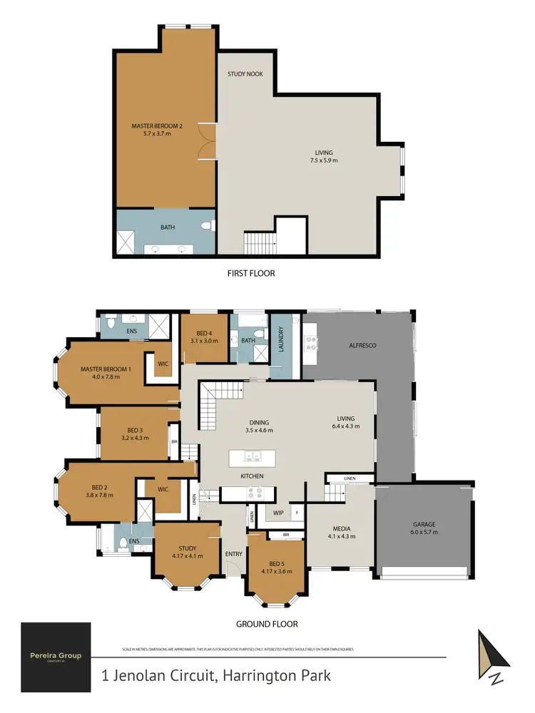 Floorplan of Homely house listing, 1 Jenolan Circuit (Harrington Grove), Harrington Park NSW 2567