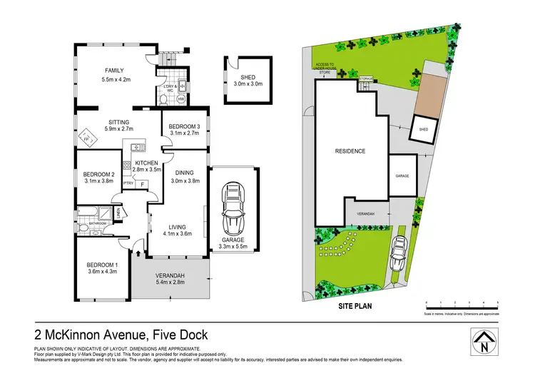 Floorplan of Homely house listing, 2 Mckinnon Avenue, Five Dock NSW 2046