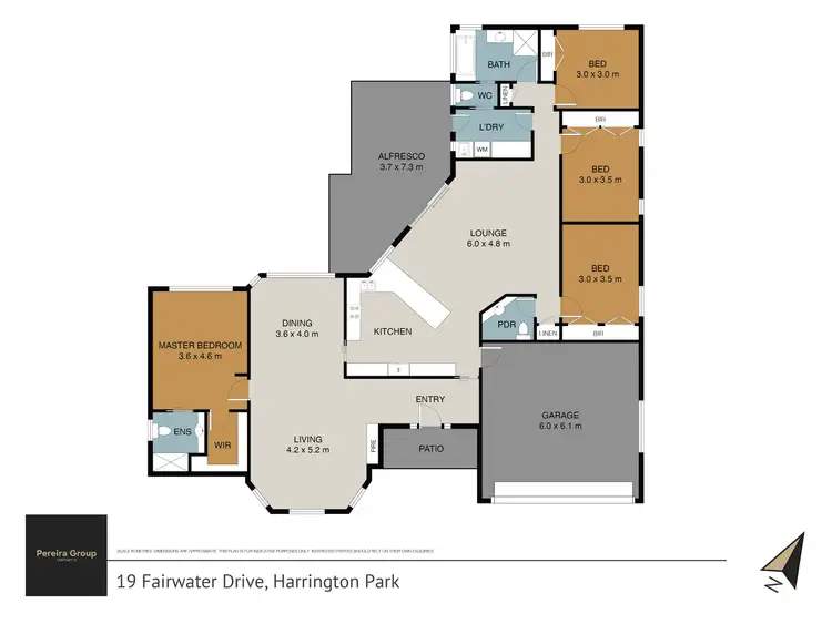 Floorplan of Homely house listing, 19 Fairwater Drive, Harrington Park NSW 2567