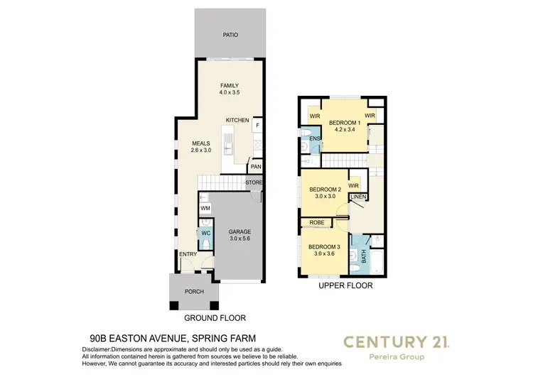 Floorplan of Homely house listing, 90b Easton Avenue, Spring Farm NSW 2570