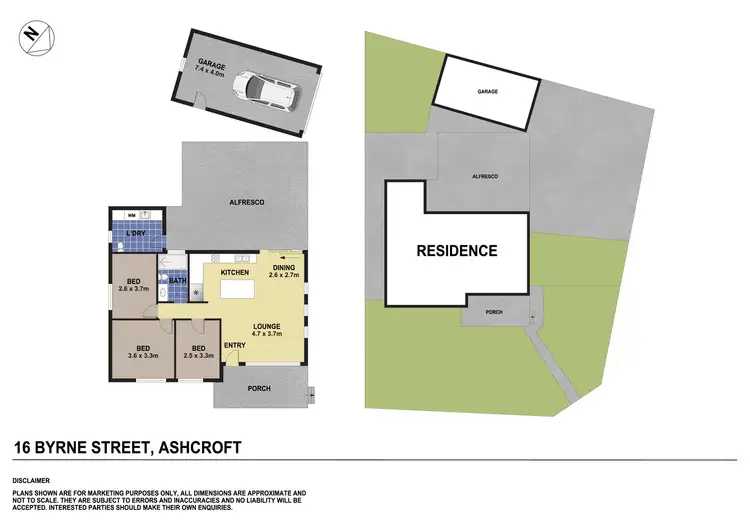 Floorplan of Homely house listing, 16 Byrne Street, Ashcroft NSW 2168