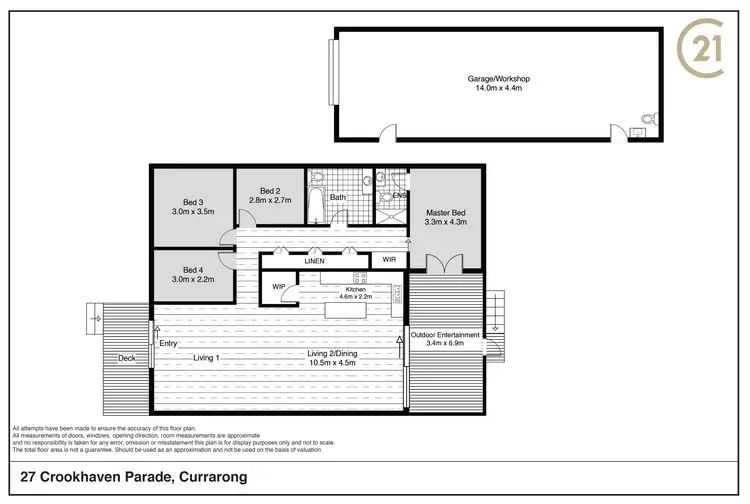 Floorplan of Homely house listing, 27 Crookhaven Parade, Currarong NSW 2540