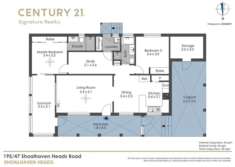 Floorplan of Homely house listing, 195/47 Shoalhaven Heads Rd, Shoalhaven Heads NSW 2535